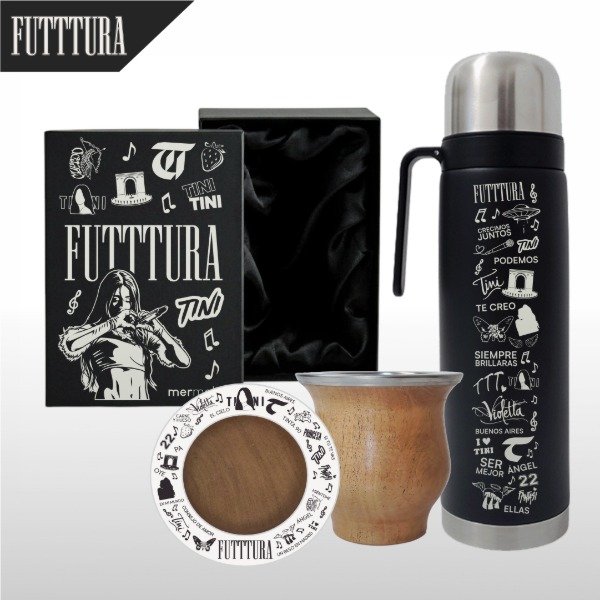 Producto - SET MATE FUTTTURA + BOX PERSONALIZADO + TERMO MEDIA MANIJA FUTTTURA - 2