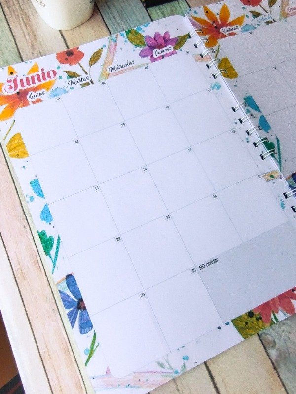 Producto - Planner Mensual A4 - Increíble