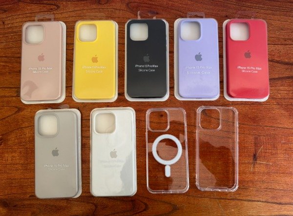 Producto - Silicone cases IPhone 15 Pro Max
