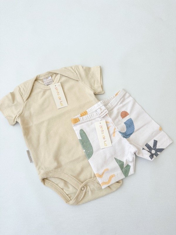 Producto - BODY BIEGE Y BIKER FORMAS 3a 6 meses