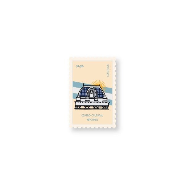 Producto - Sticker ESTAMPILLA CCK