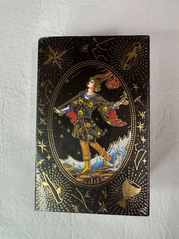 Producto - Tarot Rider Waite Negro y Dorado