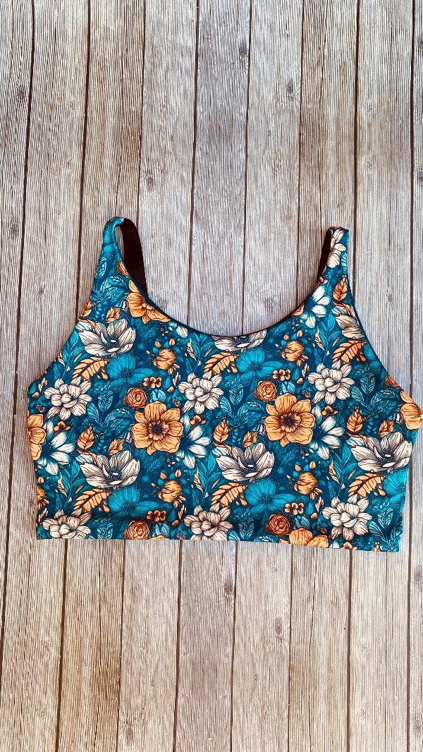Top Love reversible colección Siempre Flores