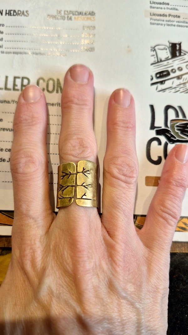 Producto - Anillo Arbol Bronce - 1