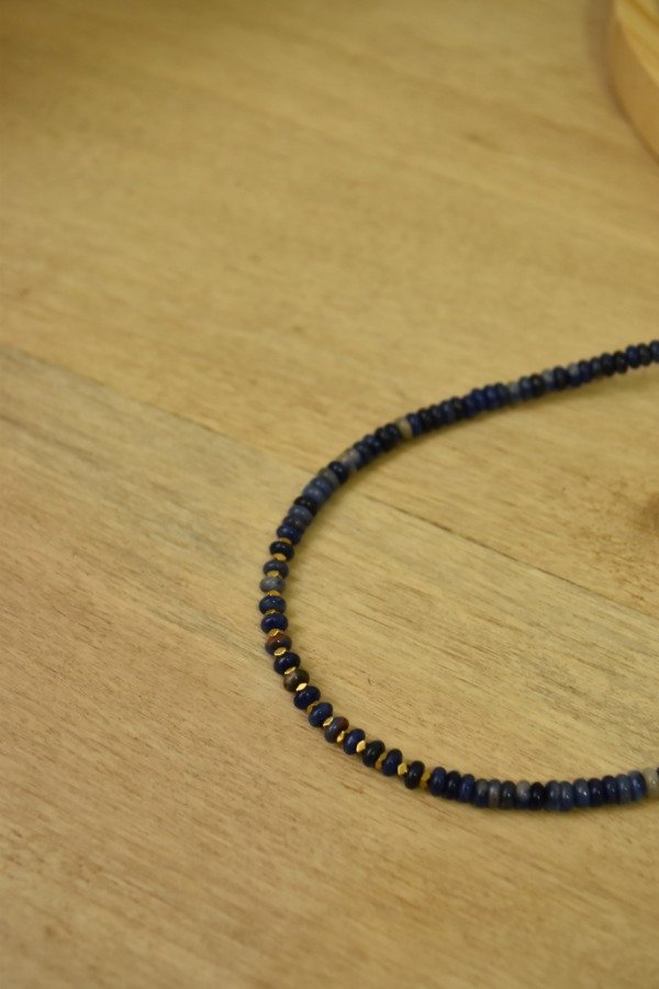 Producto - Collar sodalita y hematitas