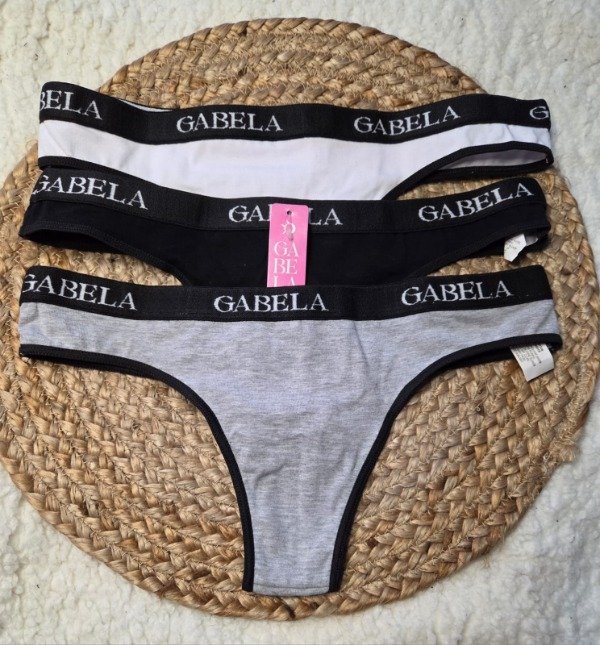 Producto - Pack x 3 Colales de algodon y lycra Gabela