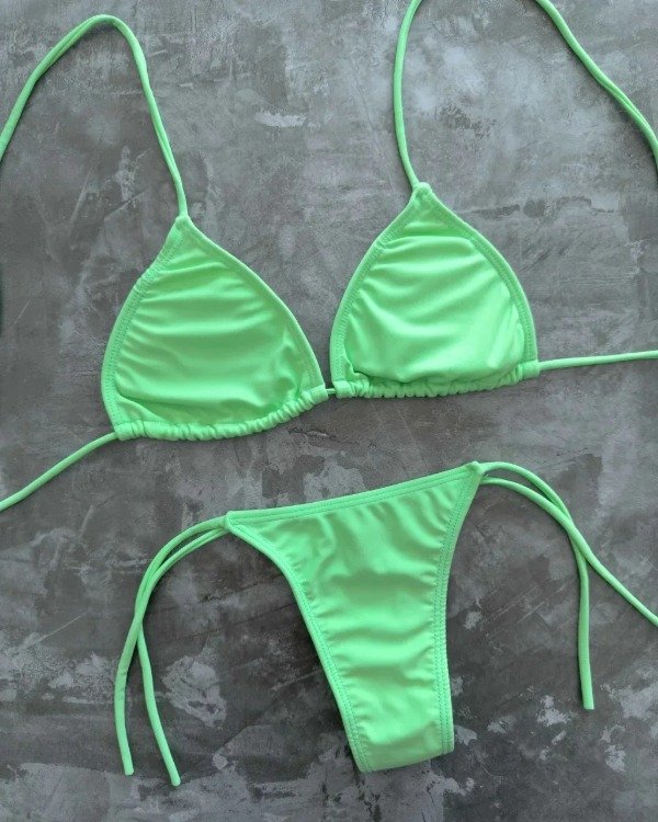 Producto - Bikini básica verde agua