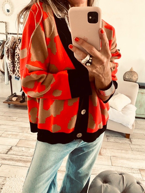 Producto - Saco Elizabeta rojo