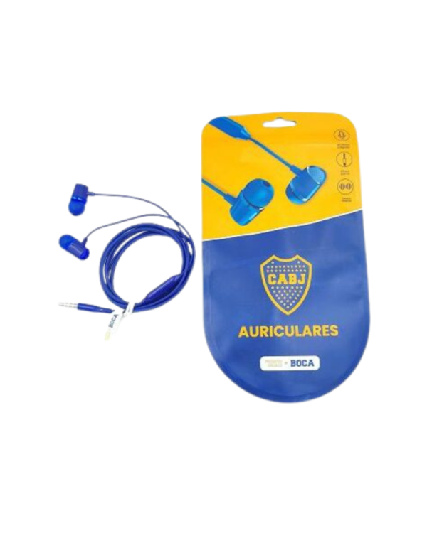 Producto - Auriculares Boca juniors.