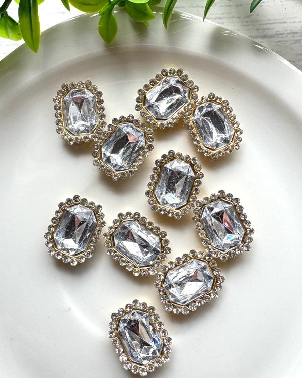 Producto - RECTANGULAR MULTI-STRASS CRISTAL