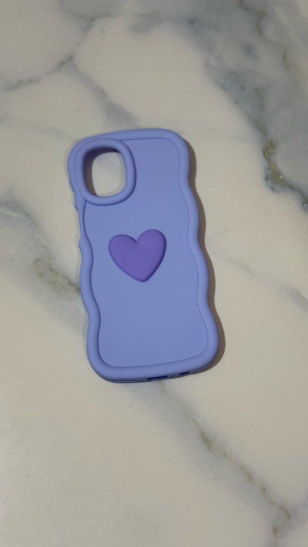 Producto - Funda ondulada corazón moto G14