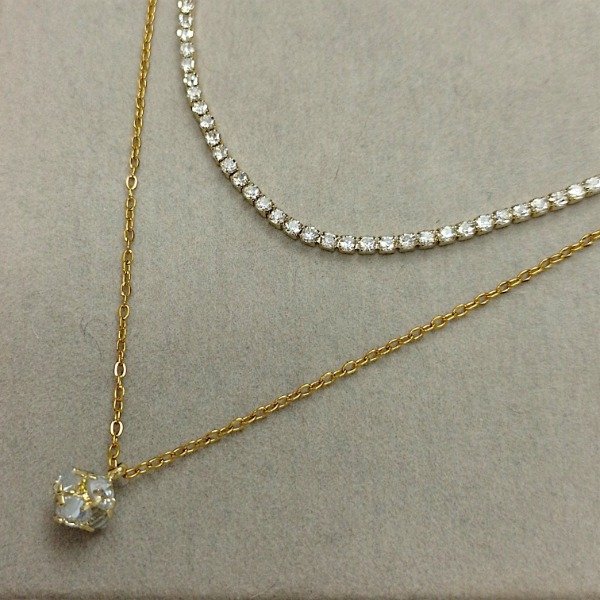 Producto - Collar Edda 45+5cm AD 70080 - 1