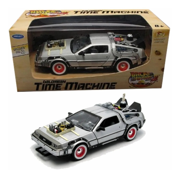 Producto - Auto Volver Al Futuro Delorean III Metal 1:24 Welly