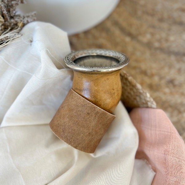 Producto - Mate criollo con virola de alpaca