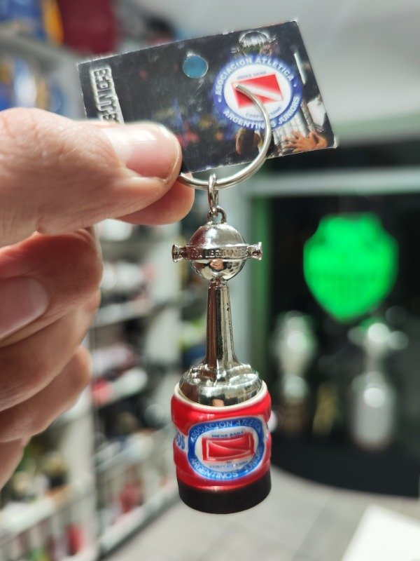 Producto - Llavero Argentinos Jrs Copa Libertadores Metal