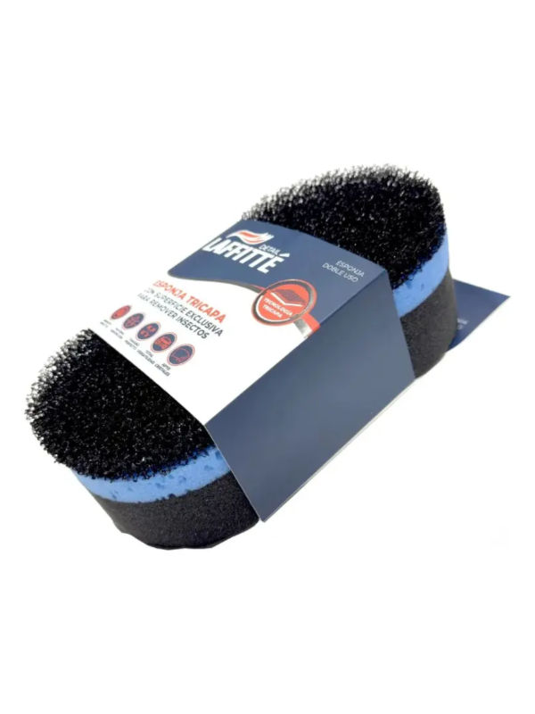 Producto - ESPONJA DOBLE USO LAVADO Y REMOVEDOR DE INSECTOS