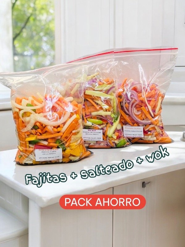 Producto - PACK AHORRO Fajitas + Salteado +Wok