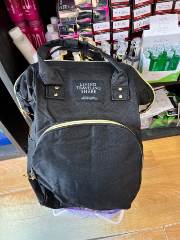 Producto - Mochila maternal negra