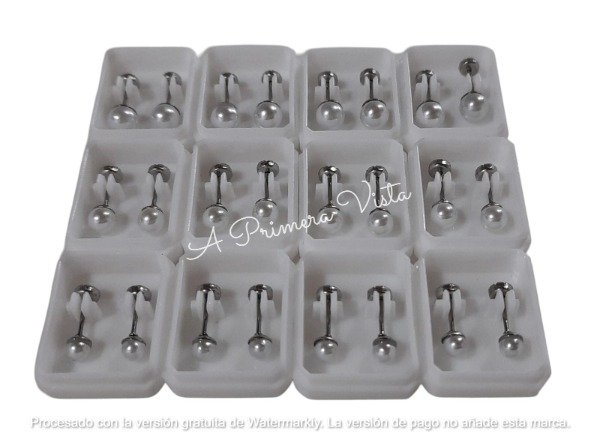 Producto - Abridor perlas blacas c/par