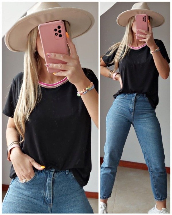 Producto - EXCLUSIVO ONLINE - Remera Ori NEGRO