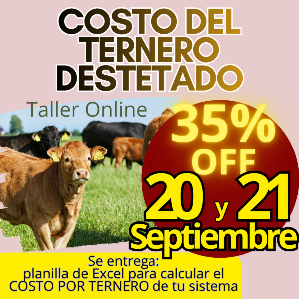 Producto - Taller Online: Cálculo del Costo del Ternero - 0