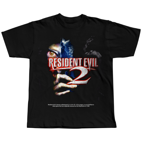 Producto - REMERA RESIDENT EVIL 2 V2 ON-DEMAND