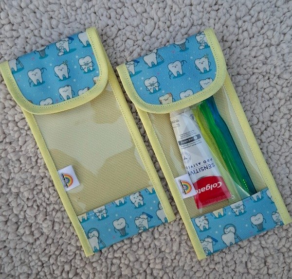 Producto - Estuche higiene Dientes y Amarillo pastel