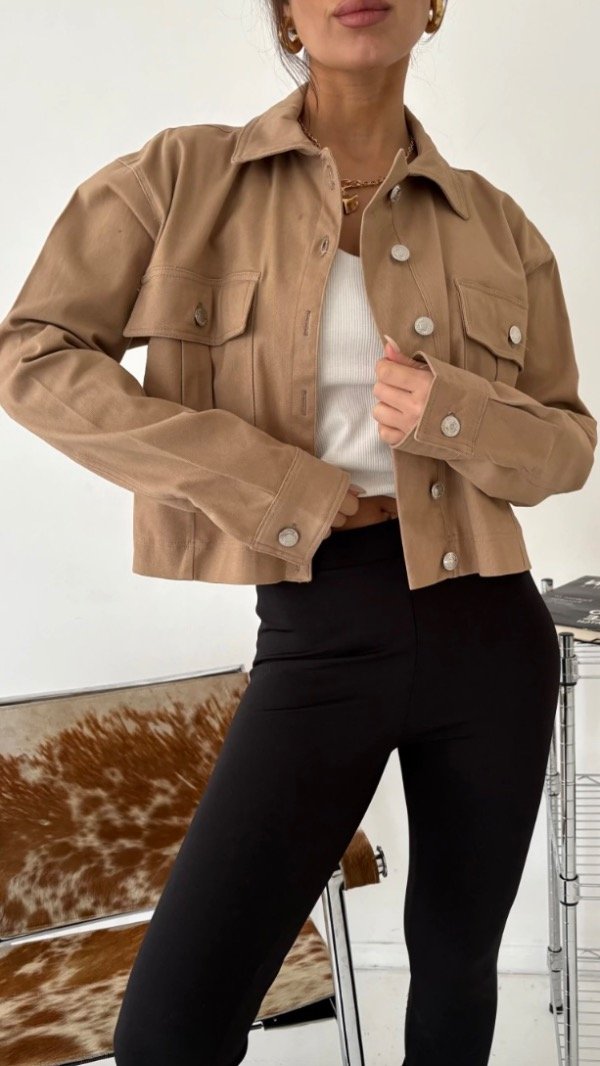 Producto - CHAQUETA MERCEDES CAMEL