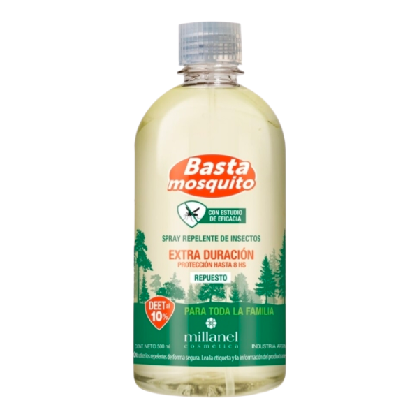 Producto - Repuesto Repelente Basta Mosquito 500ml