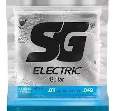 Producto - SG 011-049 +1era Free Encordado  para Guitarra Eléctrica. Pua de regalo