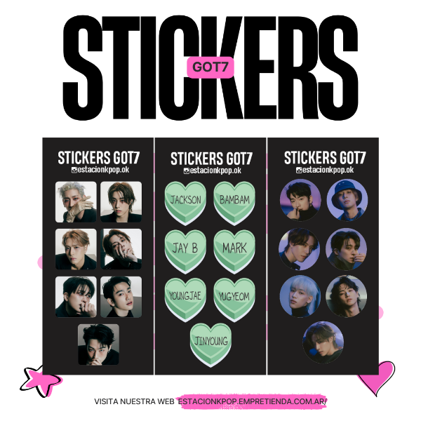 Producto - STICKERS GOT7
