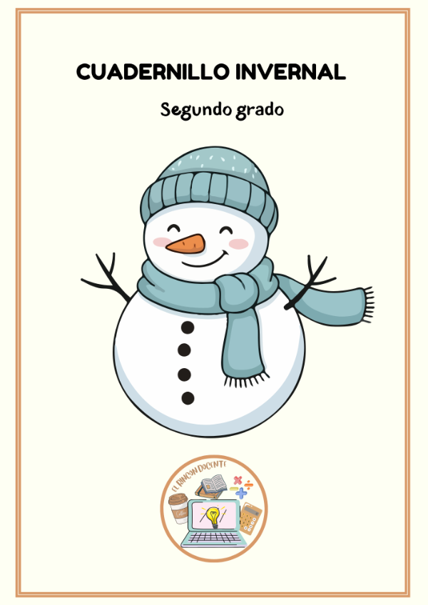 Producto - Cuadernillo invernal- Segundo grado
