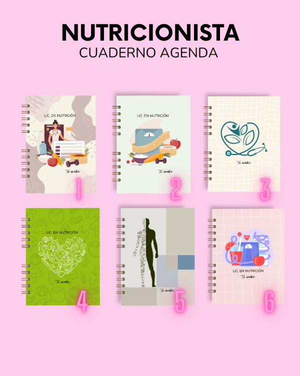Producto - AGENDA NUTRICIONISTA CON TURNERO