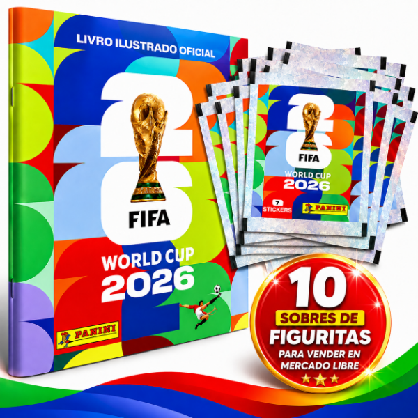 Producto - COMBO ALBUM + 10 SOBRES FIGURITAS