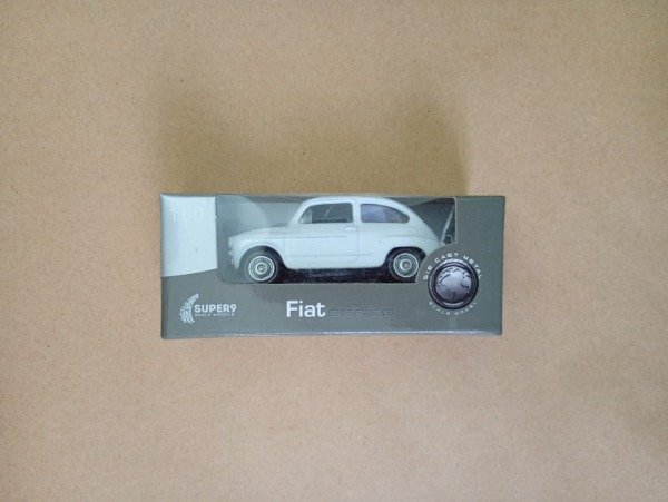 Producto - Fiat 600 - Super9 Scale models Welly Die-cast metal - NUEVO