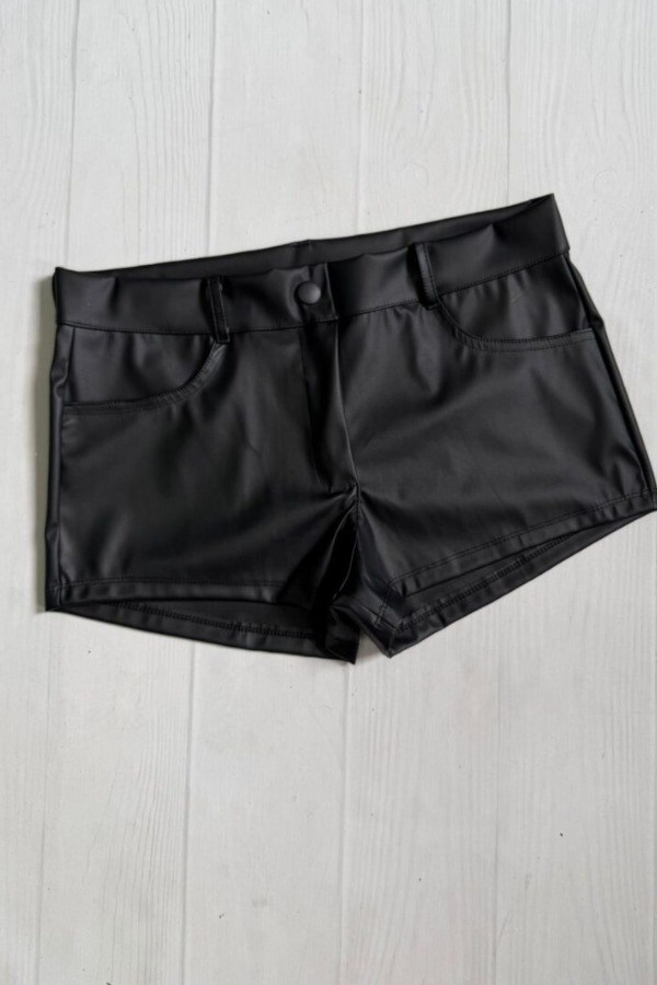Producto - SHORT DE CUERINA TIRO BAJO