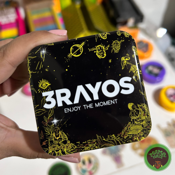 Producto - Lata/Contenedor - 3 Rayos Negra