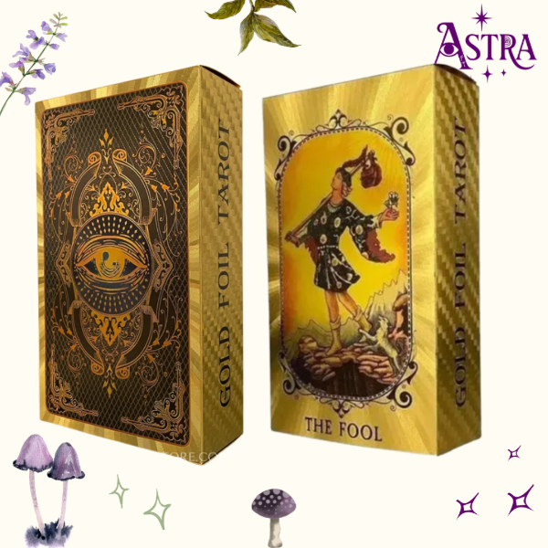 Producto - Gold Foil Tarot importado - Entrega inmediata