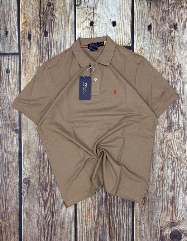 Producto - CHOMBA POLO RL COLORWAY MARRON CLARO