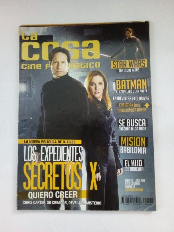 Producto - La cosa #146 - Agosto 2008 - Los expedientes secretos X Batman Star Wars