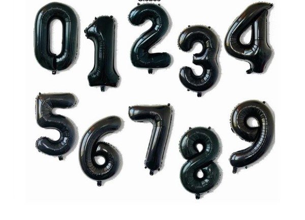 Producto - Globo negro 16"