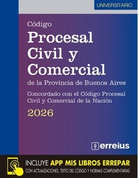 Producto - CODIGO PROCESAL CIVIL Y COMERCIAL DE LA PROVINCIA DE BUENOS AIRES 2026