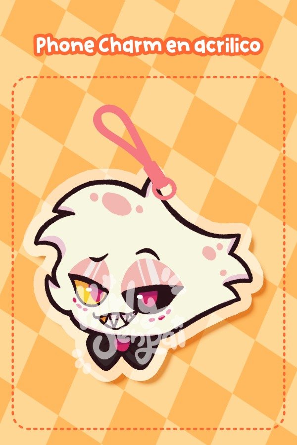 Producto - PhoneCharm Angel de Hazbin Hotel