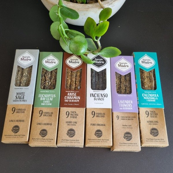 Producto - Sahumerios Linea Hierbas (Sagrada Madre)