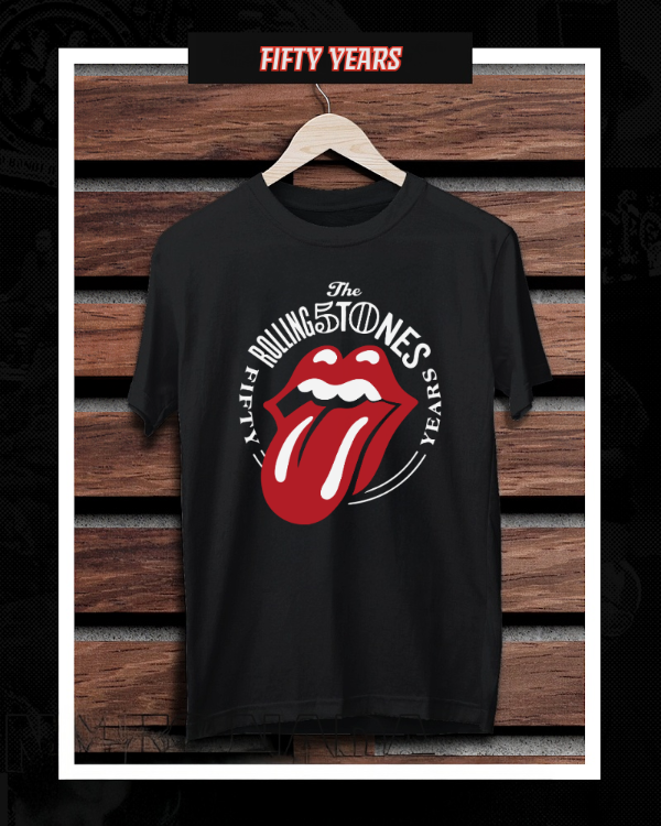 Producto - Remera Negra Fifty Years