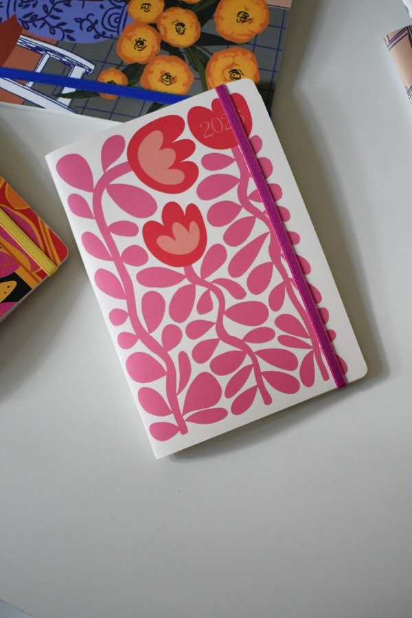 Producto - Agenda mínima SUCULENTAS ROSAS