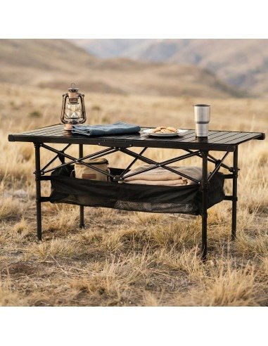 Producto - AD-0870/N Mesa plegable camping portátil Mara Negro