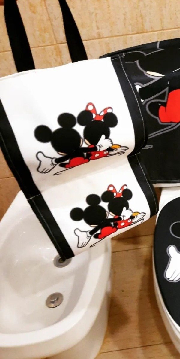 Producto - Porta papel mickey pareja