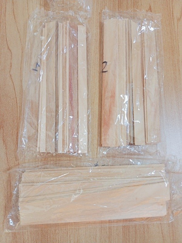 Producto - Set de Pabilo Madera x 3 paquetes Diferentes medidas