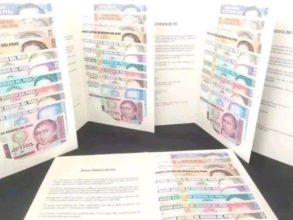 Producto - Colección oficial Banco del Perú. 11 Billetes UNC de la Familia del Inti - 3